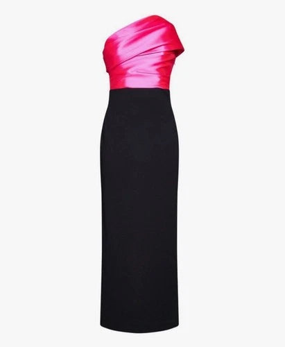 Solace London The Selia Maxi Dress Size 6 – Bold Hot Pink Bodycon Style