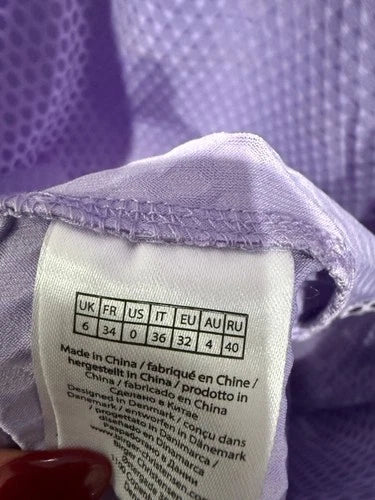 ROTATE Birger Christensen Sequin Dress Size 0 – Purple Mini Party Dress