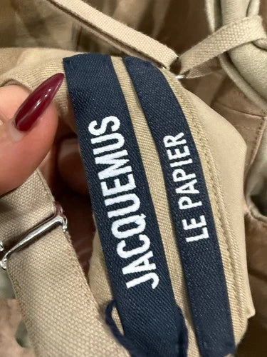 Jacquemus Sheath Dress Size 38 – Beige Bodycon Mini