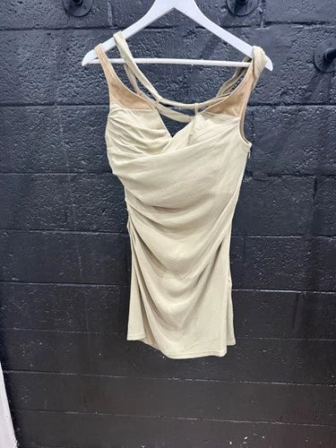 Jacquemus Sheath Dress Size 38 – Beige Bodycon Mini