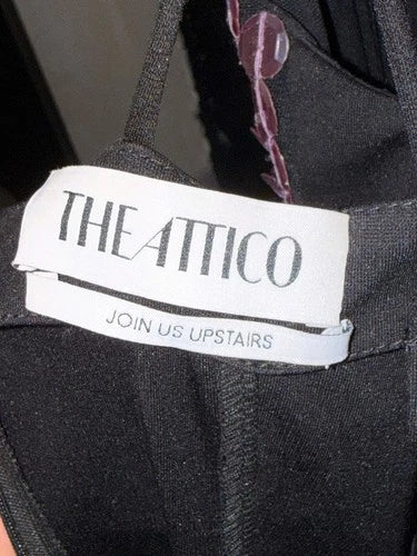 The Attico Avery Pailette Embellished Midi Dress Size 38 – Lavender Purple Pencil