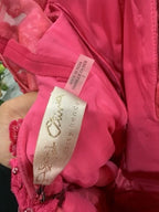 Alice and Olivia Domenica Floral Embroidered Ball Gown – Size 2 Pink