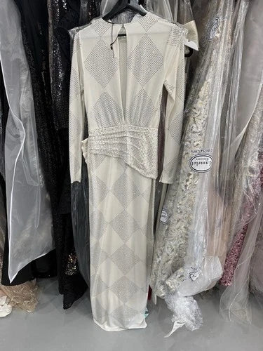 Raisa Vanessa Strass Embellished Maxi Dress – Size 2