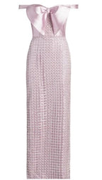 Theia Cynthia Sequin Embellished Gown Size 6 – Purple Bodycon Maxi