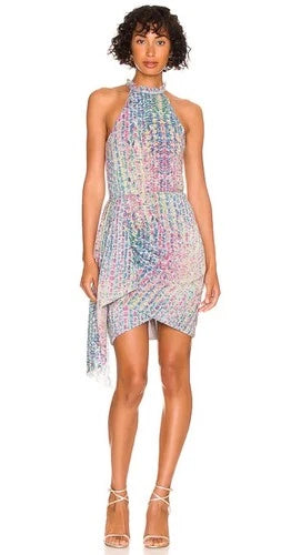 Saylor Loni Mini Dress Size M – Blue Fruity Pebble