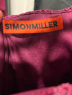 Simon Miller Beep Beep Halter Midi Dress Size XS – Magenta