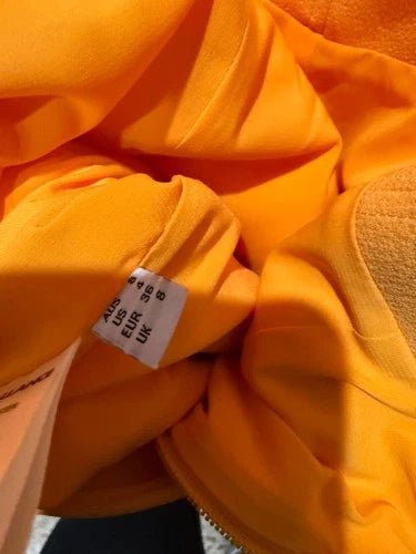 Rebecca Vallance Belted Halterneck Crepe Maxi Dress Size 4 – Zinnia Orange