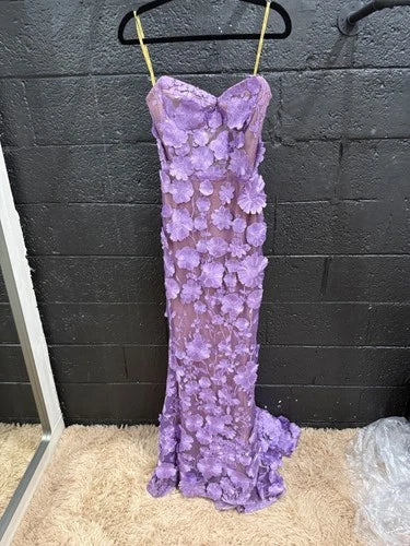Bronx and Banco Jasmine Gown Size 2 – Lilac Maxi Dress
