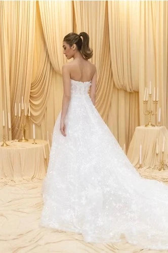 Rivini Ava Wedding Gown Size 2 – White Ball Gown