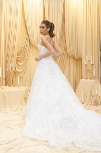 Rivini Ava Wedding Gown Size 2 – White Ball Gown