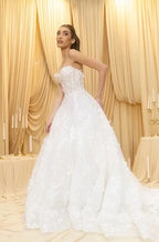 Rivini Ava Wedding Gown Size 2 – White Ball Gown