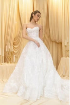 Rivini Ava Wedding Gown Size 2 – White Ball Gown