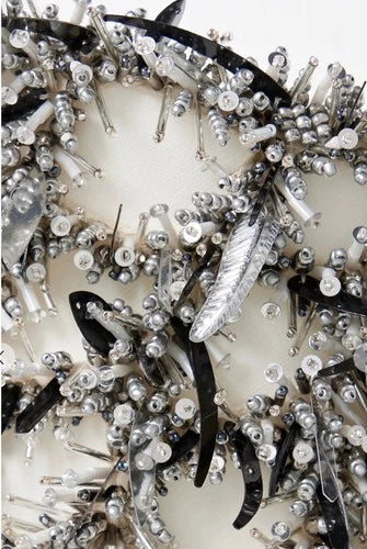 MATICEVSKI Rekindle Strapless Embellished Pleated Crepe Gown Size 4 US – White Midi