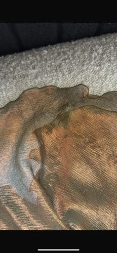 Maria Lucia Hohan Rania Metallic Bronze Silk Dress Size 4 – Long Maxi