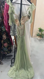 Maria Lucia Hohan Letitia Gown Size 0 – Aqua Maxi