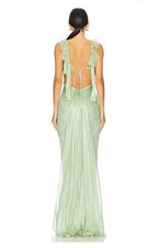 Maria Lucia Hohan Letitia Gown Size 0 – Aqua Maxi