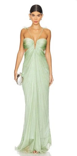 Maria Lucia Hohan Letitia Gown Size 0 – Aqua Maxi