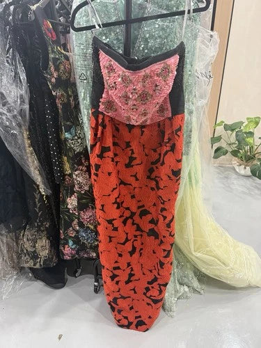 Oscar de la Renta Strapless Embellished Runway Gown Size 6 – Resort 2017