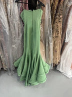 Zac Posen Strapless Mermaid Gown Size 2 – Sculpted Red Carpet Silhouette