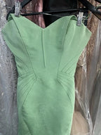 Zac Posen Strapless Mermaid Gown Size 2 – Sculpted Red Carpet Silhouette