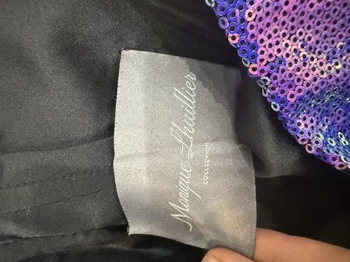 Monique Lhuillier Sequin Dress Size 2/4 – Pink A-Line Gown