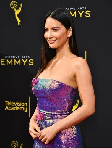 Monique Lhuillier Sequin Dress Size 2/4 – Pink A-Line Gown